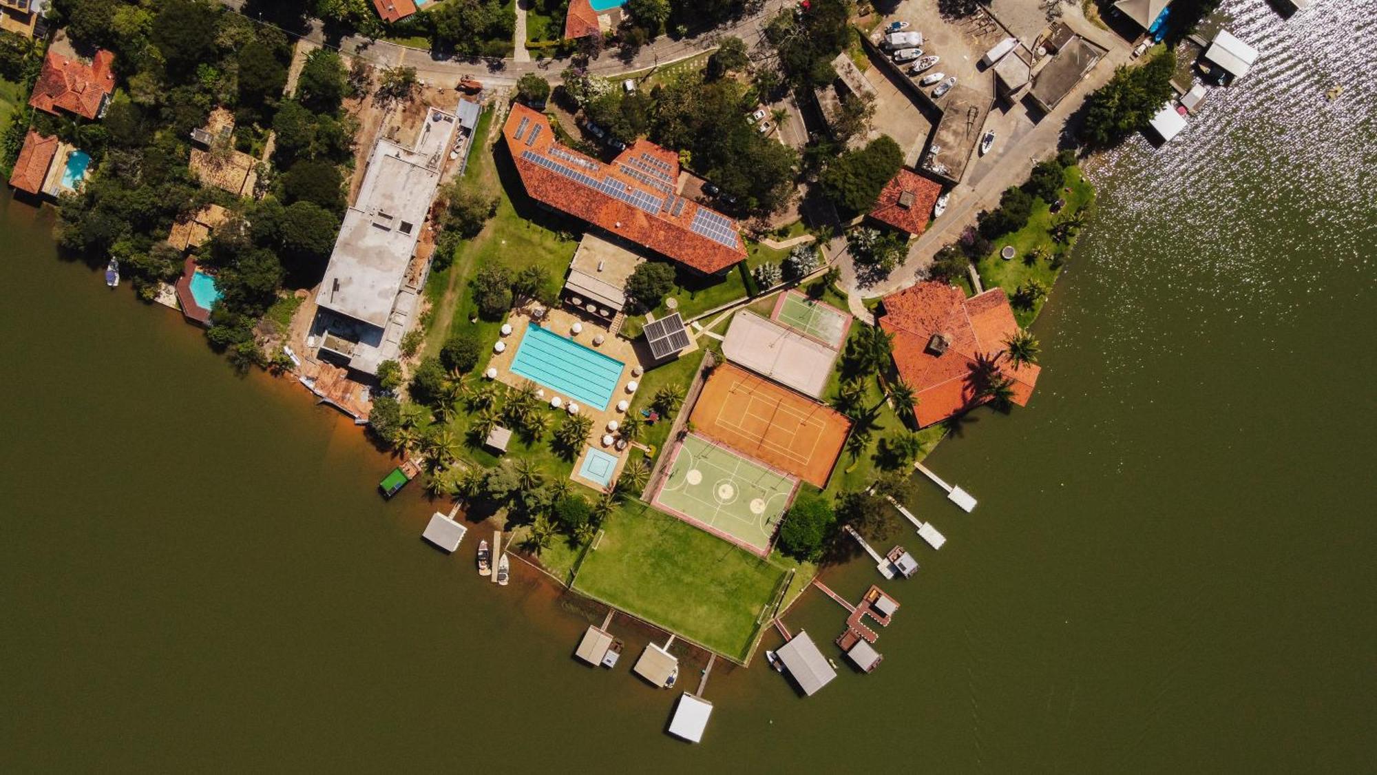 Hotel Lago Do Sol Itaúna Exteriör bild